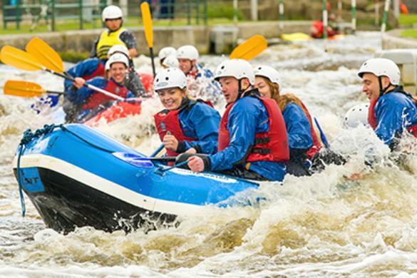 White Water Rafting on The River Tees