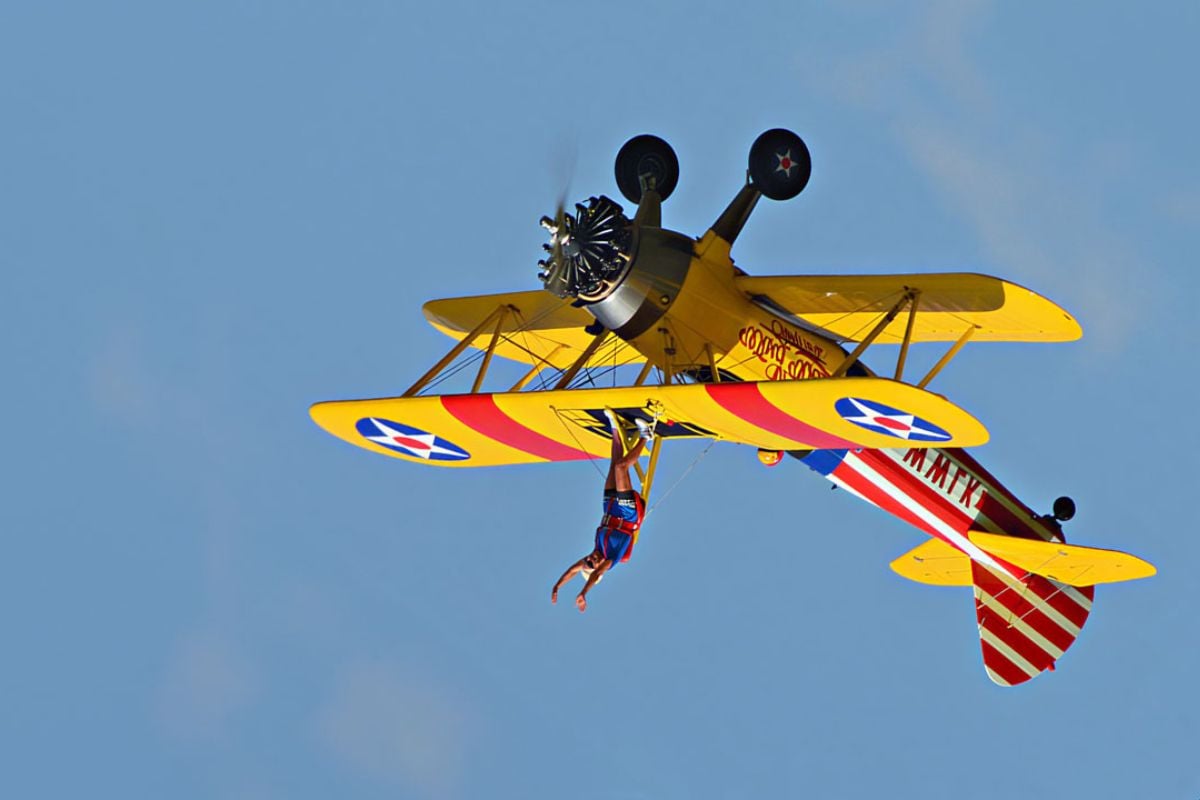 Zero to Hero Aerobatic Wing Walking Experience