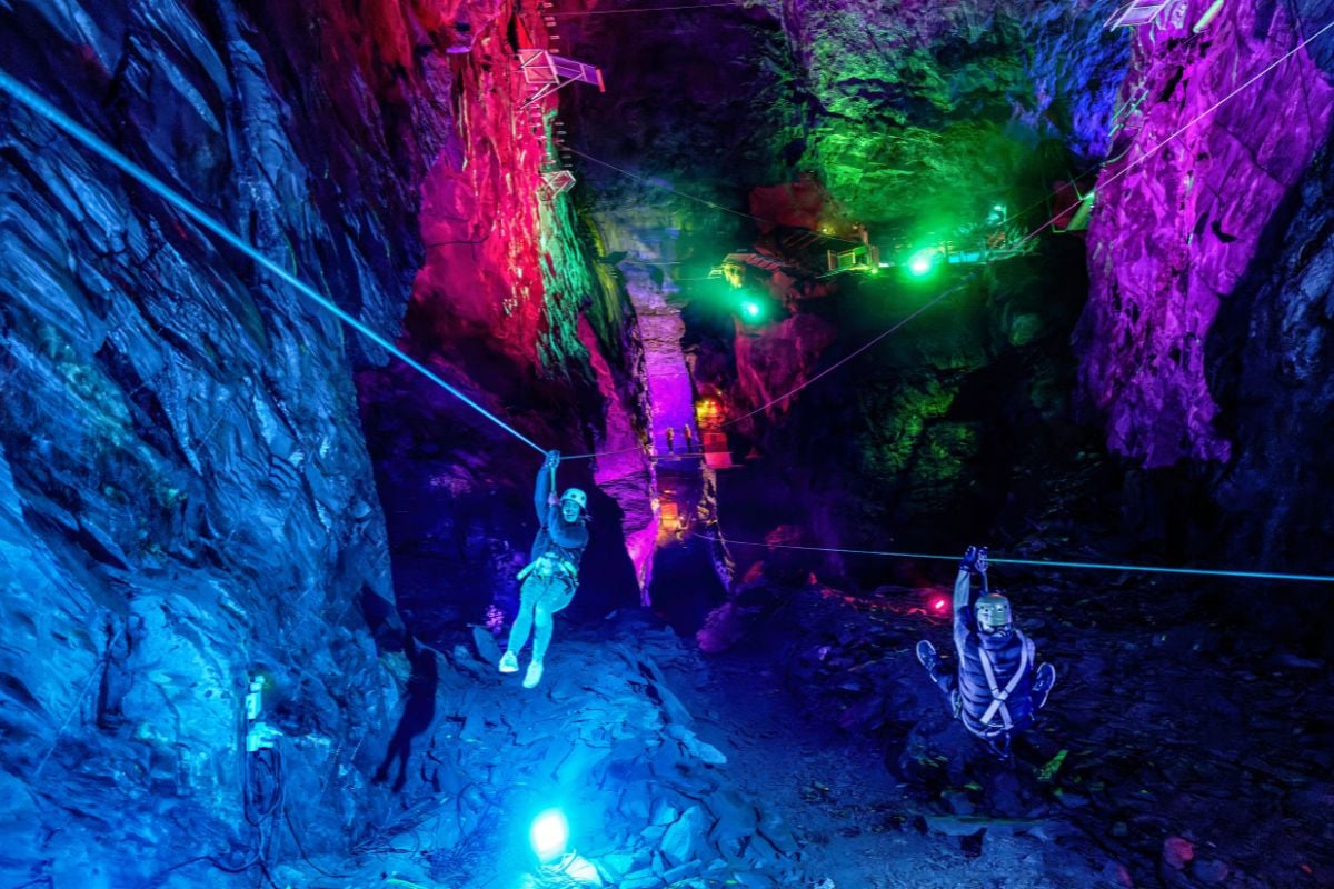 Zip World Caverns The Underground Adventure for Two