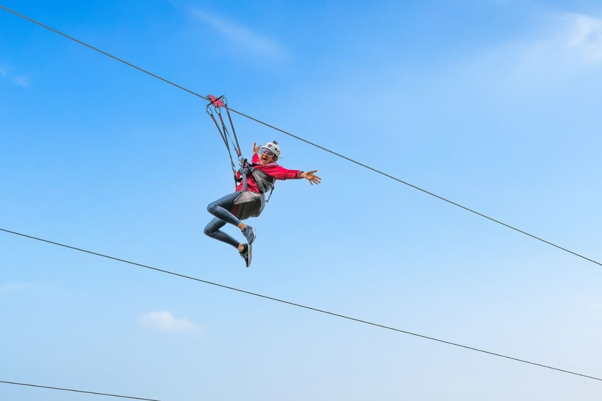 Zip World Titan for Two at Llechwedd