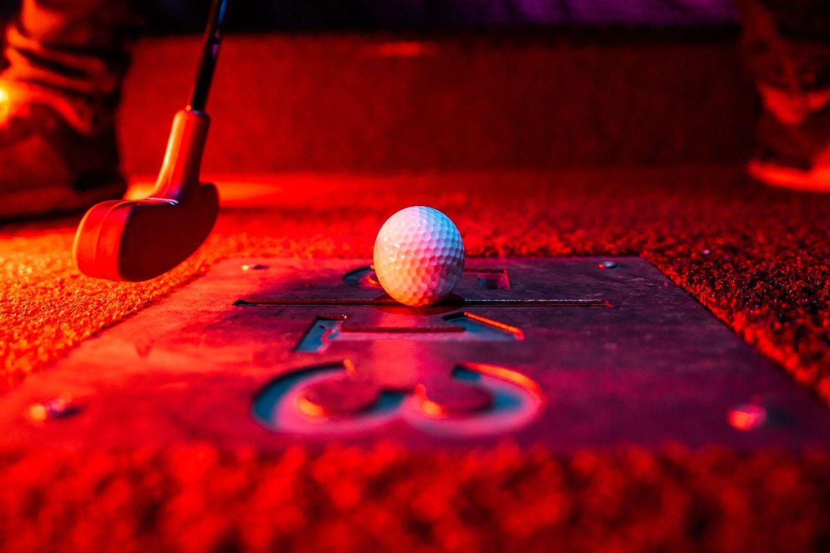 Zip World Underground Golf for Two
