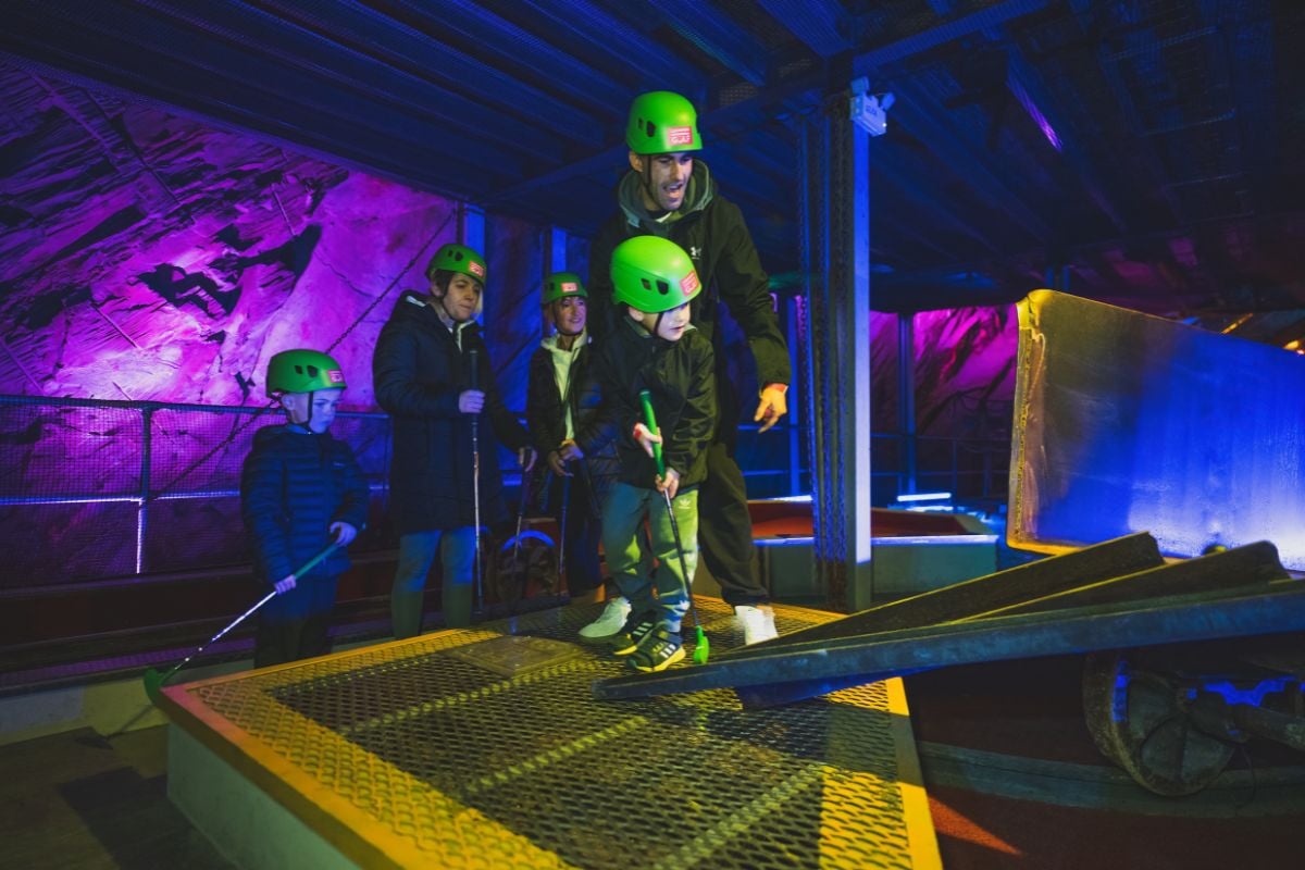 Zip World Underground Golf for Two