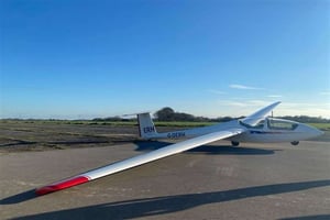 2000ft Aerotow Gliding Flight - Yorkshire