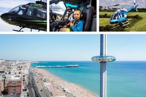 30 Minute Extended Brighton City Helicopter Tour for Two
