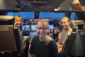 45 Minute Junior 747 Flight Simulator Session - Manchester