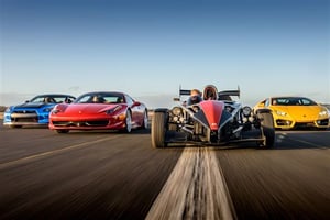 Supercar 4 Thrill - Anytime inc High Speed Ride and Photo Print