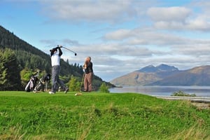 Golf in the Glencoe Valley