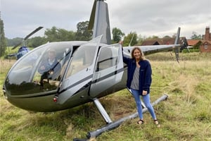 20 Minute Helicopter Flying Lesson - Manchester