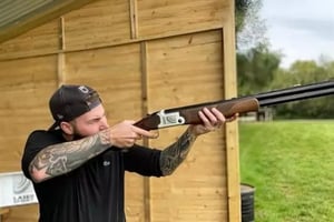 Laser Clay Pigeon Shooting Session in Birmingham