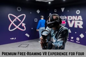 Premium Free-Roaming VR Experience for Four