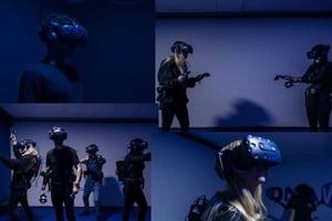 Virtual Reality Premium Free-Roaming for Two