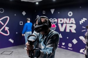 Premium Free-Roaming VR Experience for Two