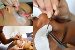 Russian Volume Eyelash Extensions Half Set