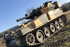 Scorpion Tank Firing Experience for One