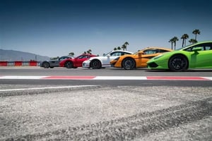 Supercar 5 Blast - Anytime inc High Speed Ride and Photo Print