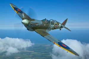 Two Seater Spitfire Flight and Heritage Hangar Visit - Kent