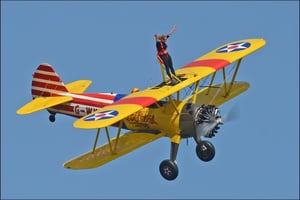 Wing Walking Flying Experience - Lincolnshire