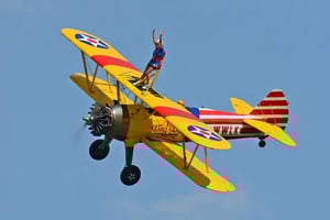 Wing Walking Flying Experience - Shaftesbury