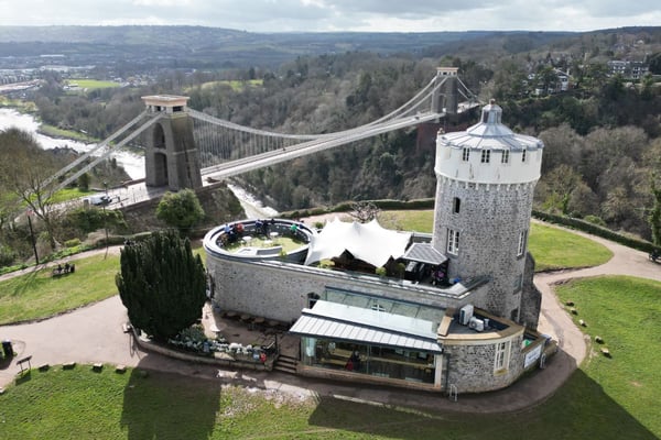 Private Bristol East Helicopter Sightseeing Tour