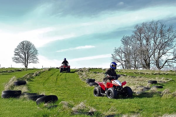 Family Quad Biking Experience (Two Adults & One Junior)