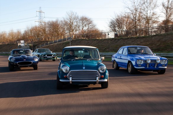 Four British Classic Drive with High Speed Passenger Ride