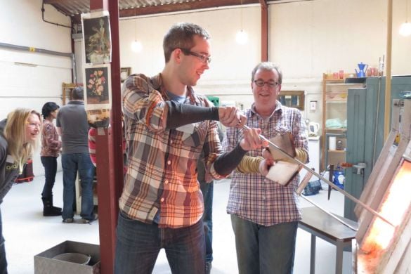 Full Day Glassmaking and Glassblowing Day