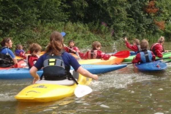Kids Kayaking Taster in Warwickshire
