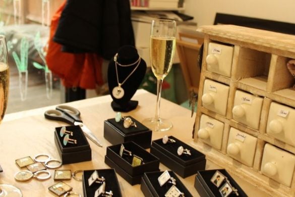 Make Your Own Cufflinks or Pendant Workshop in Brighton