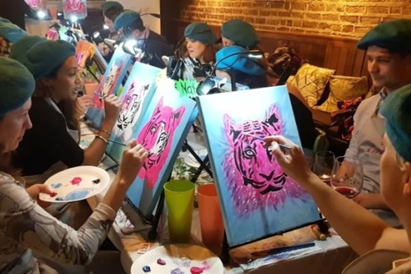 Painting Class in London