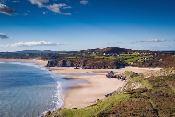 Private Gower Coastal Helicopter Tour