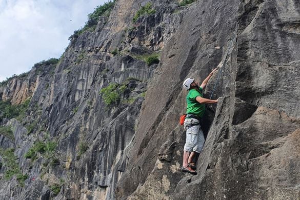 Rock Climbing and Abseiling In Bristol For Two
