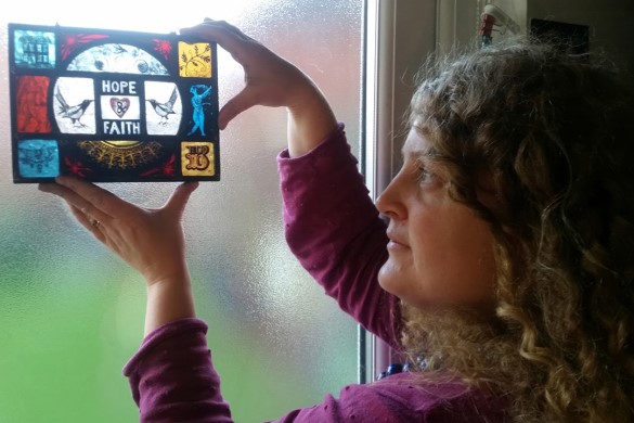 Stained Glass Painting Workshop - Birmingham