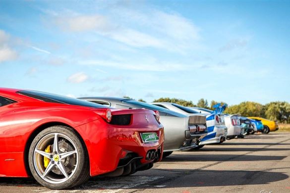 Supercar 6 Thrill - Anytime inc High Speed Ride and Photo Print