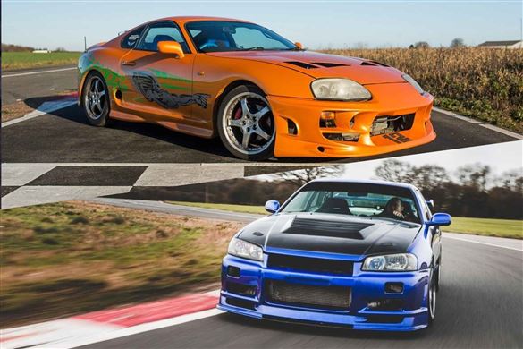 Supra vs Skyline Blast Driving Experience