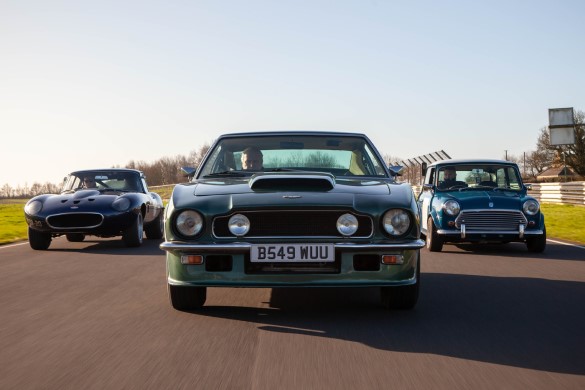 Triple British Classic Drive with High Speed Passenger Ride