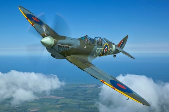 Two Seater Spitfire Flight and Heritage Hangar Visit - Kent