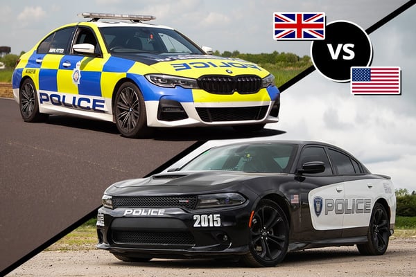 UK vs USA Police Pursuit Driving Experience