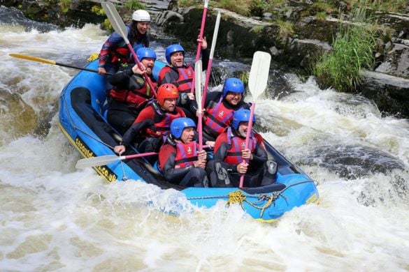 River Dee White Water Rafting Experience - North Wales