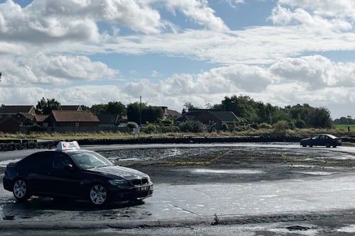 1 Hour Skid Pan Session for Two - York