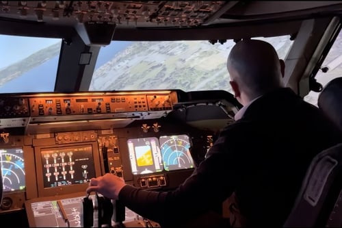 20 Minute Boeing 747 Simulator Session - Manchester