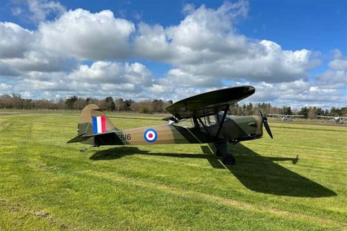 30 Minute Auster Warbird Flight - Lincolnshire Fenland Airfield