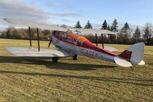 30 Minute Biplane Flight for Two - Kent
