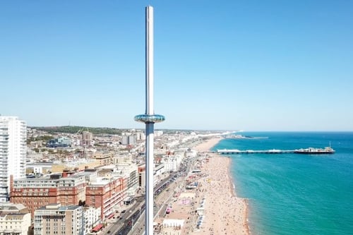 Exclusive 30 Minute Brighton Sightseeing Tour for Four