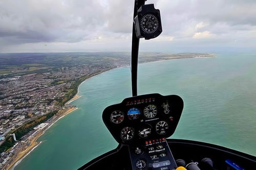30 Minute Exclusive Helicopter Ride in Cornwall for Four