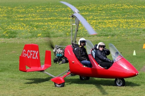 30 Minute Gyrocopter Lesson (Closed Cockpit)- Manchester