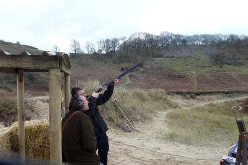 50 Clay Shooting Lesson - Wales
