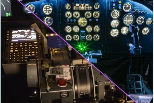 737 and Vulcan Simulator Duo Experience (2 x 120 min) - Stockport