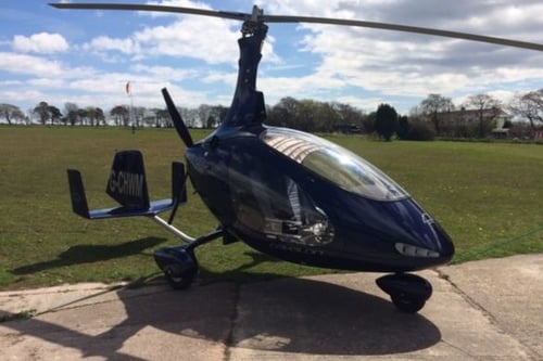 90 Minute Closed-Cockpit Gyrocopter Flight - Devon