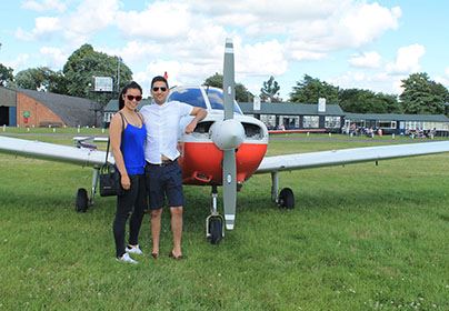 Aeroplane Pilot Triple Flying Lesson For Three
