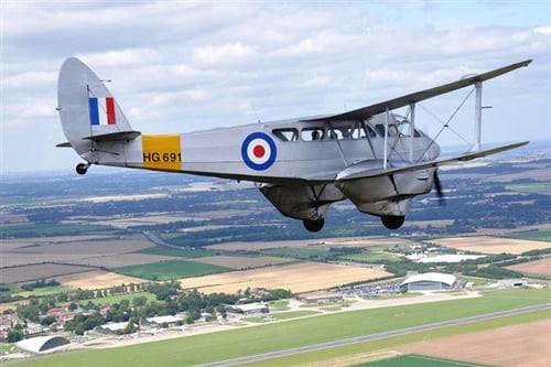 Air Commodore Wing to Wing Spitfire Experience - Duxford